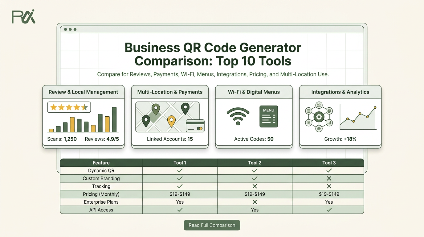 Best QR Code Generator for Business: 10 Tools