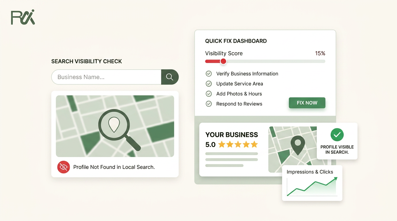 Google Business Profile Not Showing Up in Search: Quick Fix