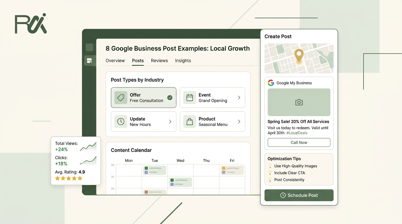 8 Google My Business Posts Examples for Local Businesses