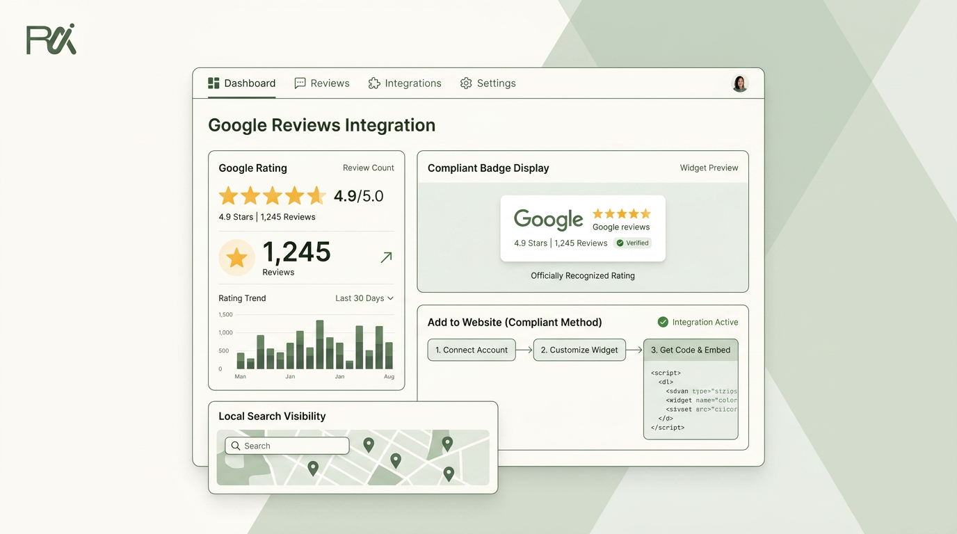 Google Reviews Badge: What It Is and How to Add One
