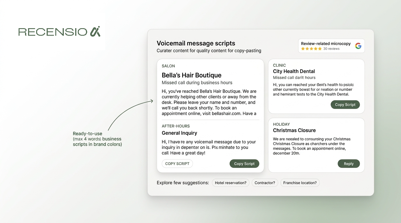 8 Sample Voicemail Messages for Business That Work
