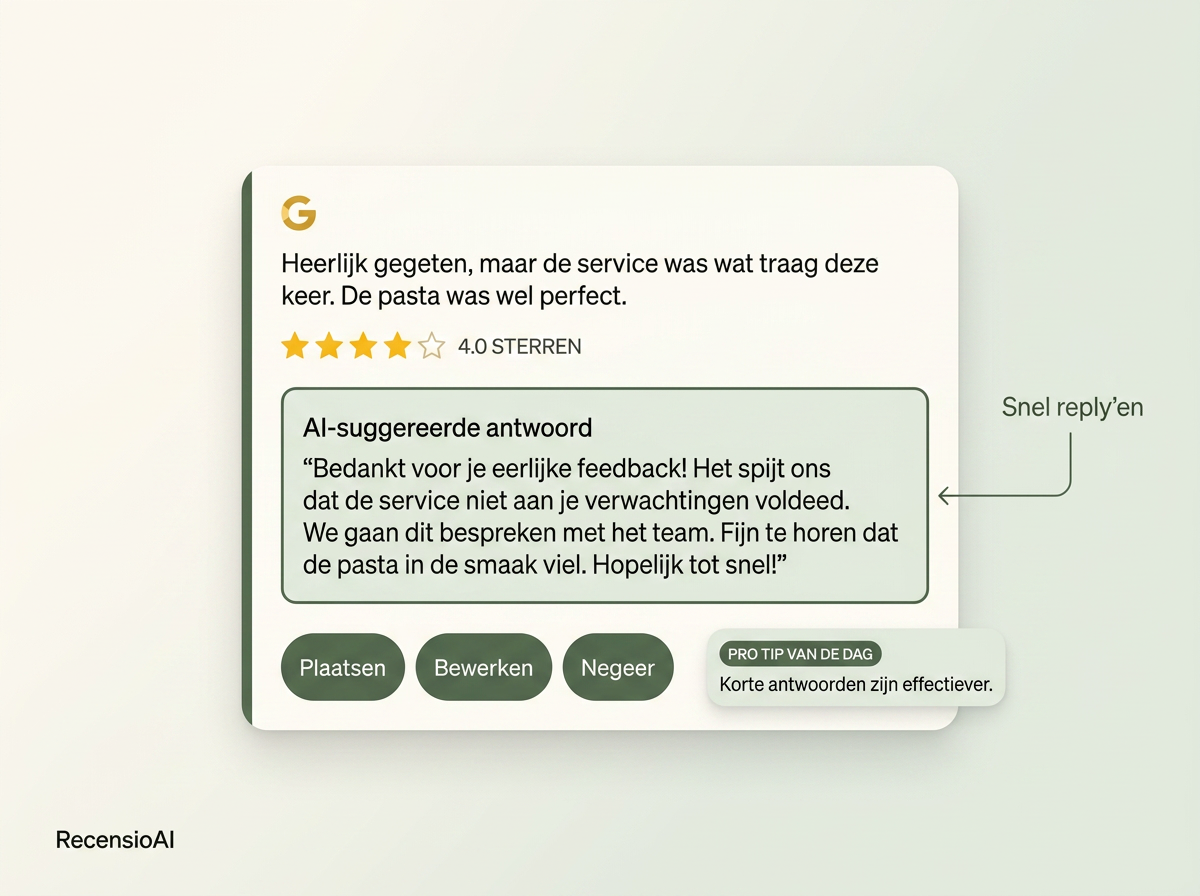 GBP-checklist met voltooiingsstatus